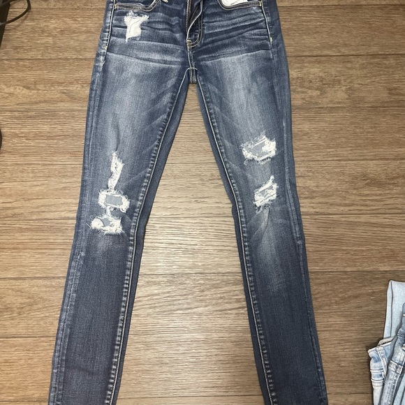 Bundle, for the price you will get all 4 pairs! American Eagle Jeans size 0 - Picture 8 of 8